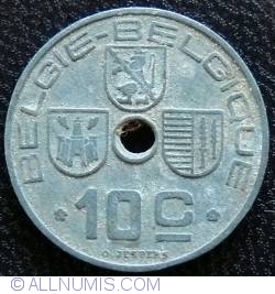Image #1 of 10 Centimes 1941 (België-Belgique)