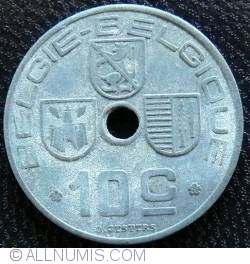 Image #1 of 10 Centimes 1942 (België-Belgique)