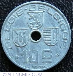 Image #1 of 10 Centimes 1943 (België-Belgique)