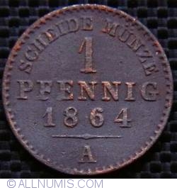 1 Pfennig 1864 A