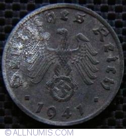 Image #2 of 1 Reichspfennig 1941 B
