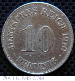 Image #1 of 10 Pfennig 1910 D