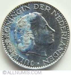 Image #2 of 1 Gulden 1965
