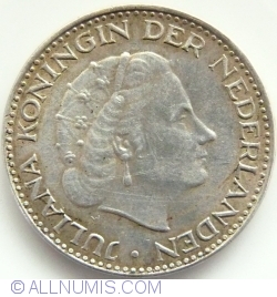 Image #2 of 1 Gulden 1967