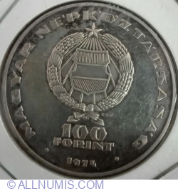 Image #1 of 100 Forint 1974 - 25th Anniversary of the Establishment of the COMECON (KGST)
