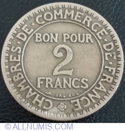 2 Franci 1922 - 2 Inchis
