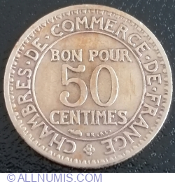 Image #1 of 50 Centimes 1925 - 2 Inchis