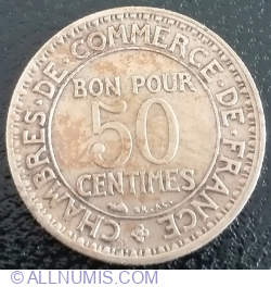 Image #1 of 50 Centimes 1928 - 2 Inchis