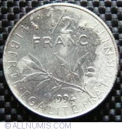 Image #1 of 1/2 Franc 1994 (Bee)