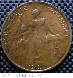 Image #1 of 5 Centimes 1912