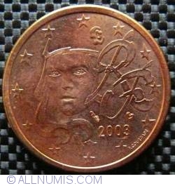 Image #2 of 5 Euro Cent 2003