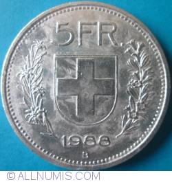 5 Francs 1988 B