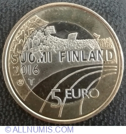 5 Euro 2016 - Sports Coins Series - Football
