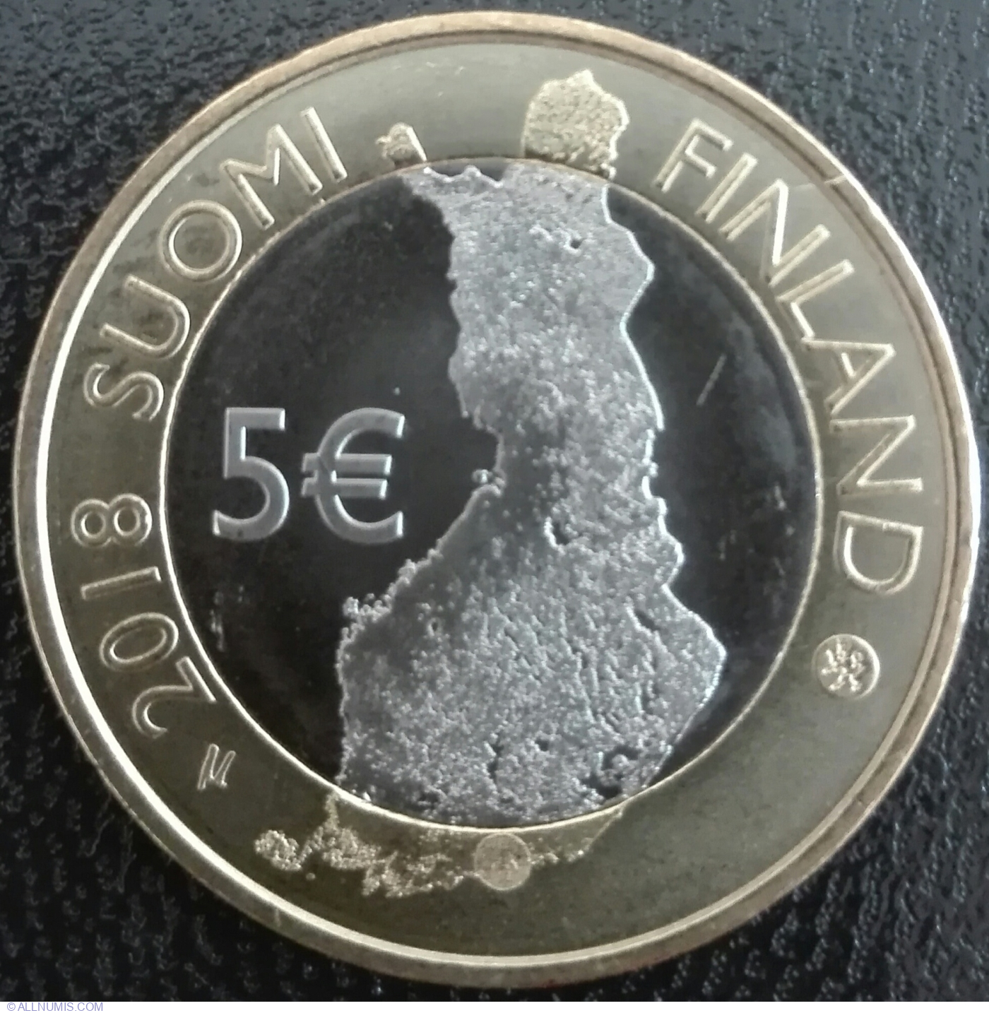 Finland 2 euro coin 2018 "Finnish Sauna culture" UNC 