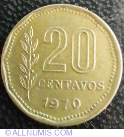 20 Centavos 1970