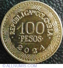 Image #1 of 100 Pesos 2021