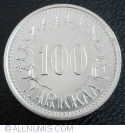 100 Markkaa 1956