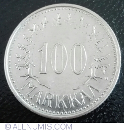 100 Markkaa 1958