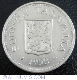 100 Markkaa 1958