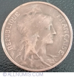 5 Centimes 1916 ( * mintmark)
