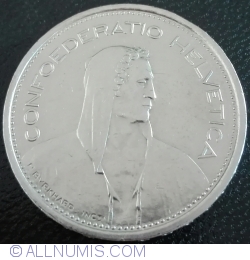 Image #2 of 5 Francs 1978