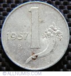 Image #1 of 1 Lira 1957