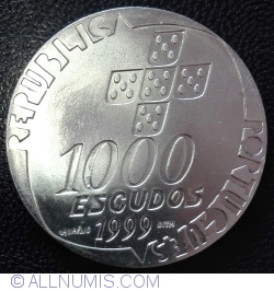 1000 Escudos 1999 - Revolution of April 25