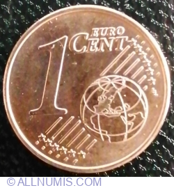 Image #1 of 1 Euro Cent 2021 F