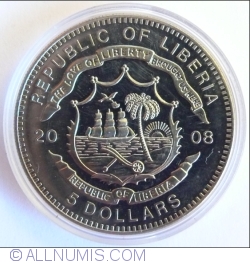 Image #1 of 5 Dolari 2008