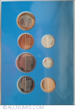 Mint Set 1998 - KM202-206, 210 + Noord-Holland medal