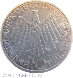 10 Mark 1972 D - Munich Olympic Games