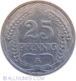 Image #1 of 25 Pfennig 1909 A