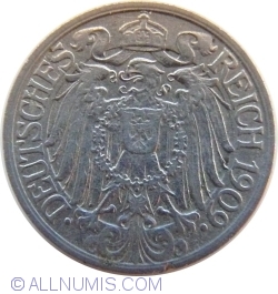 25 Pfennig 1909 A