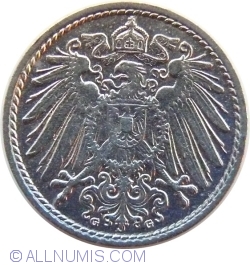 5 Pfennig 1914 G