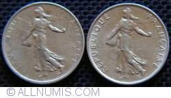 1/2 Franc 1965 - Litere mici pe revers