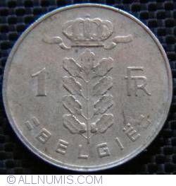 Image #1 of 1 Franc 1960 Belgie