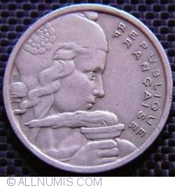 Image #2 of 100 Francs 1954 B
