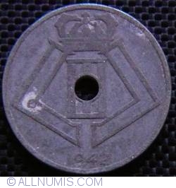 Image #2 of 25 Centimes 1942 Belgique-belgie