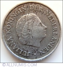 Image #2 of 1/4 Gulden 1967 - Fish