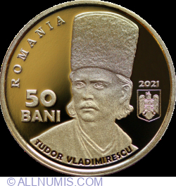 50 Bani 2021 - 200 de ani de la Revoluția din 1821 condusă de Tudor Vladimirescu