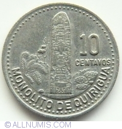 Image #1 of 10 Centavos 1990
