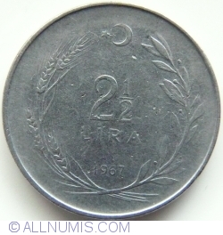 Image #1 of 2 1/2 Lira 1967