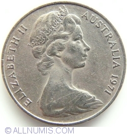 Image #2 of 20 Cents 1971