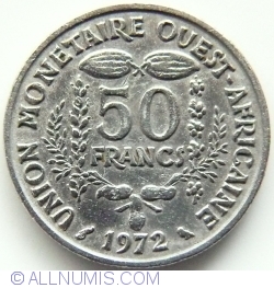 Image #1 of 50 Francs 1972