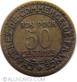 Image #1 of 50 Centimes 1924 - 4 Inchis