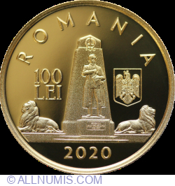 100 Lei 2020 - 160 Years since the birth of general Ioan Dragalina