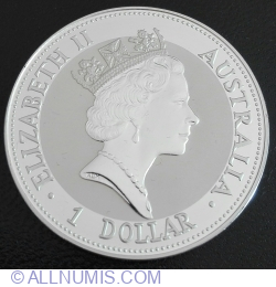 1 Dolar 1993 - Kookaburra