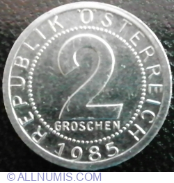 Image #1 of 2 Groschen 1985