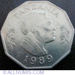 5 Shilingi 1989