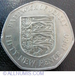 Image #1 of 50 New Pence 1980
